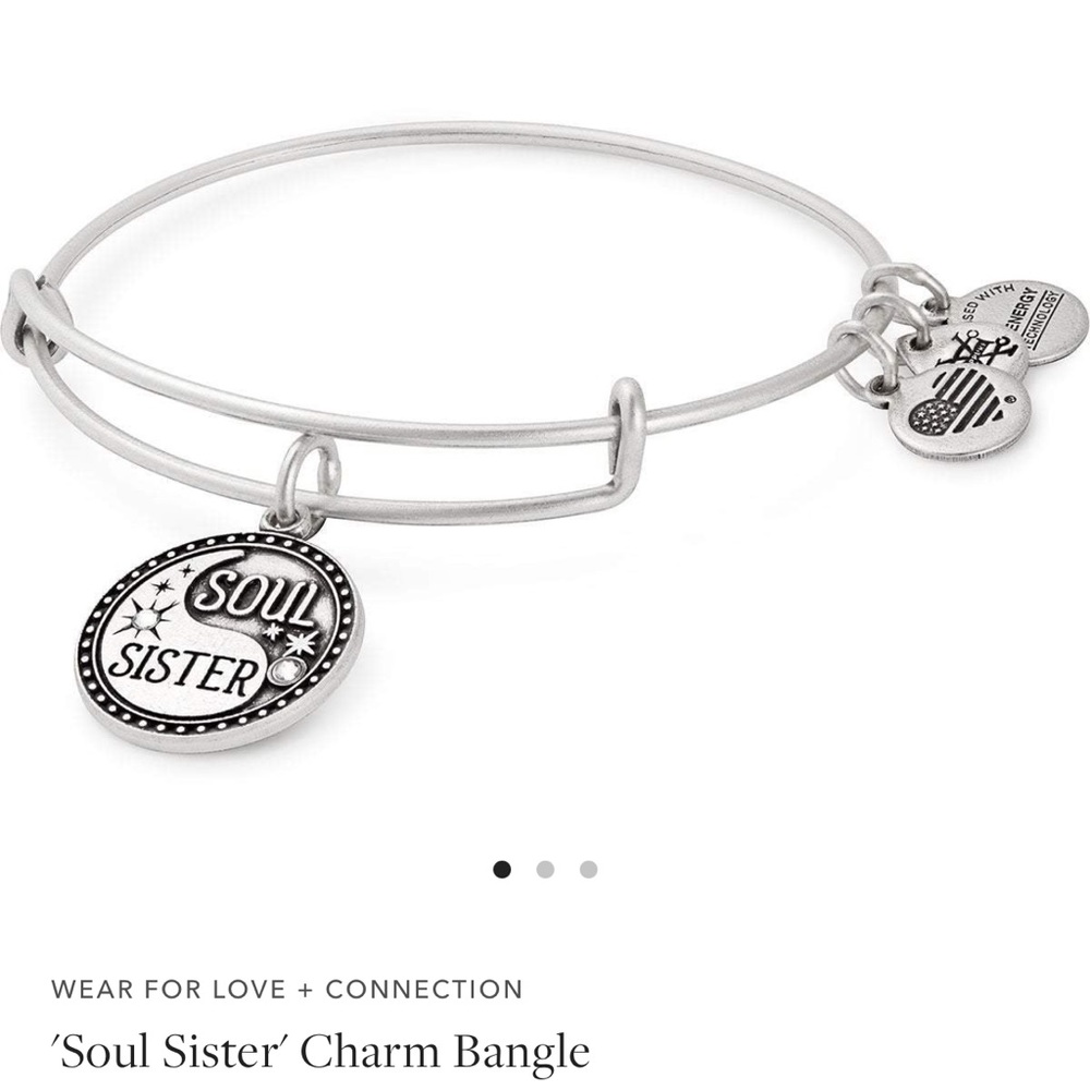 Alex and Ani Soul Sister Bangle Silver